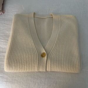 Jenni Kayne Cashmere Cocoon Cardigan in Ivory